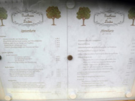 Zu den Linden menu