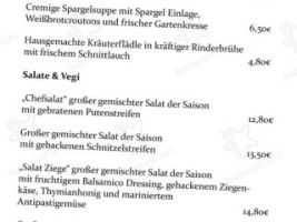 Zum Brückle menu