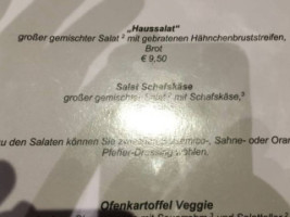 Gaststätte Siedlerklause menu