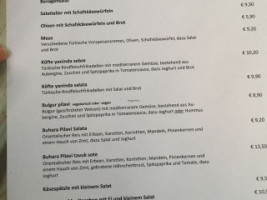 Club Manufaktur menu