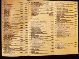 Pizzeria Regina menu