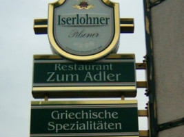 Zum Adler menu