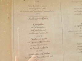 Kirchenklause menu