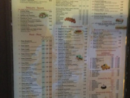 Pizza Pasta menu