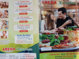 Arena Kepaphaus menu