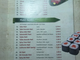 Asia Sushi Time menu