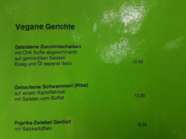 Klosterstüberl menu