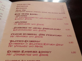 Weinstube zum Schloßberg menu