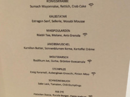 Stucki menu