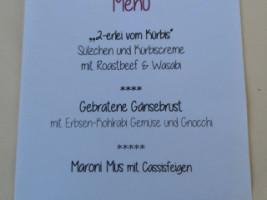 Pannonia menu