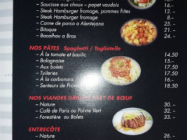 des Tuileries menu