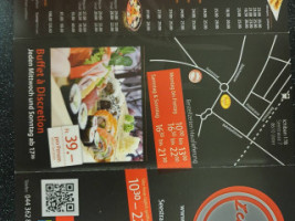 Restaurant Ichiban menu