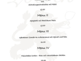 Landgasthof Löwen menu