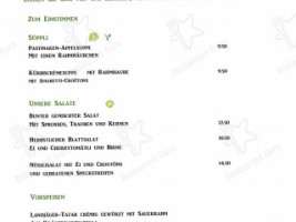 Gasthof Zum Bären menu