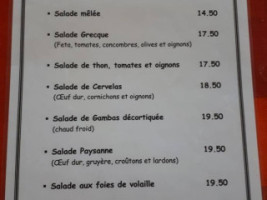 Restaurant des Ducats menu