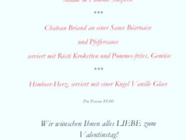 Gasthof zum Löwen menu