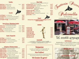 Trattoria-Pizzeria Pulcinella menu