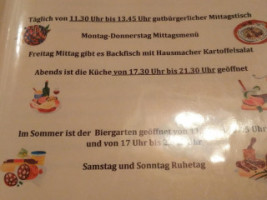 Zur Stadt Offenbach menu