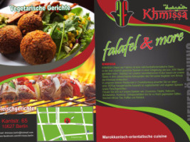 Khmissa falafel & more food