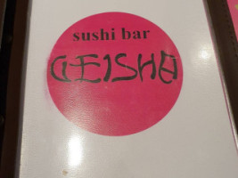 Sushibar Geisha menu