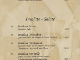 Rigoletto menu