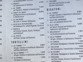 Pizzeria La Piazza - Salvatore Vecchio menu