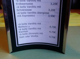 Hebelhof menu