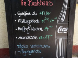 Bootshaus im Hain menu