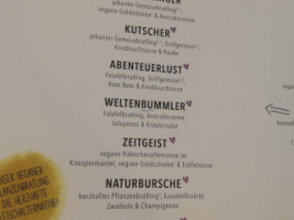 Hans Im Gluck Burgergrill menu