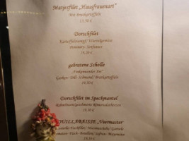 Restaurant Veermaster menu