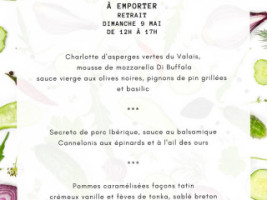 La Lanterne et le Vieux-Chalet menu