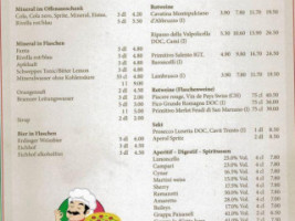 Bino's Pizzeria menu