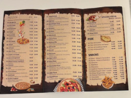 Pizzeria Adler menu