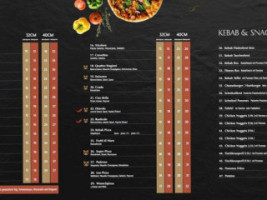 Pizza Leu menu