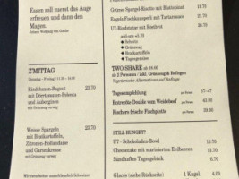 Ufer7 Basel menu