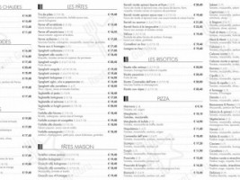 La Commedia Dell'arte S.a R.l. menu