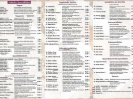 Spice Village Kirn menu