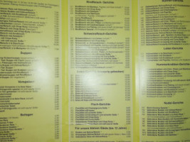 Asia Haus menu