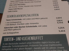 Cafe Im Kaufhaus C.j.schmidt menu