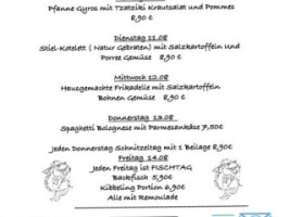 Gasthof Zur Linde menu