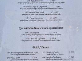 Capri menu