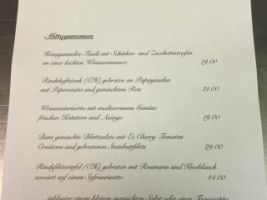 Wirtshaus Zum Baeren menu