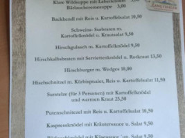 Bauer Wirt Langthaler menu