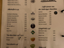 Der Holzofen menu