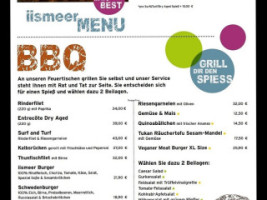 Iismeer menu