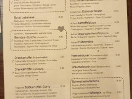 1. Osnabrücker Kartoffelhaus menu