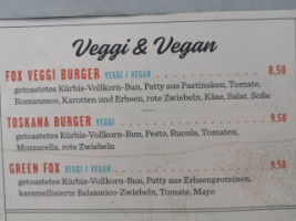 Der Fuchs Geht Rum menu