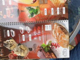 Eiscafe Cortina menu