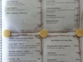 Gasthaus Zum Fischerwirt menu