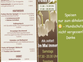 Landgasthof Druschel menu